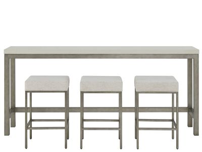 Oasis Console with 3 Stools