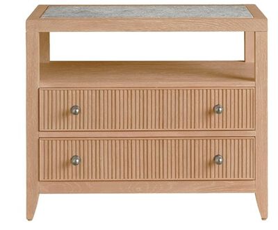Carmen Two Drawer Nightstand