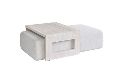 River Rock Nesting Cocktail Ottoman