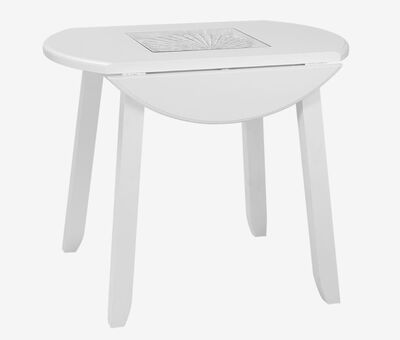 36 Rnd Drop Leaf Dining Table