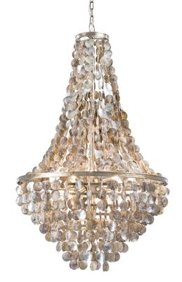 CAPRI ABALONE SHELL CHANDELIER