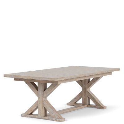 Trestle Dining Table w/ leaf