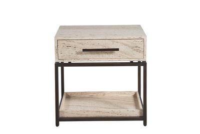 DOVE 1 DRAWER NIGHTSTAND