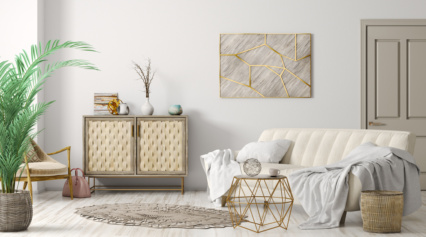 Use These 3 Features of Transitional Design for a Casual Living Room Look