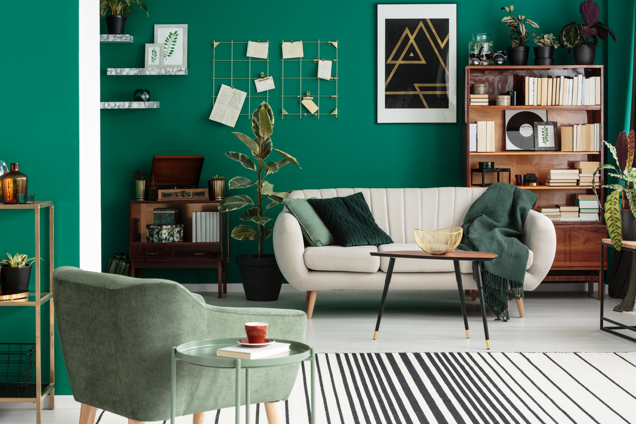Go Green Gently: How to Use Green in Interior Design