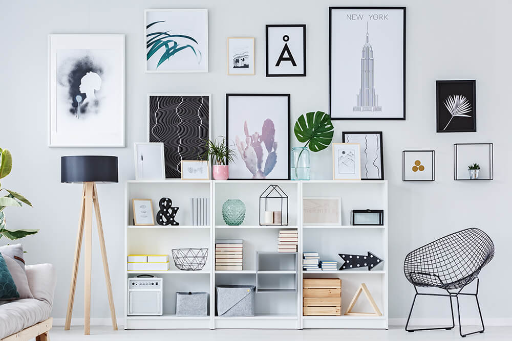 Shelving as Decor, Not a Catch-All