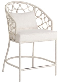 Weekender Pebble Rattan Counter Stool