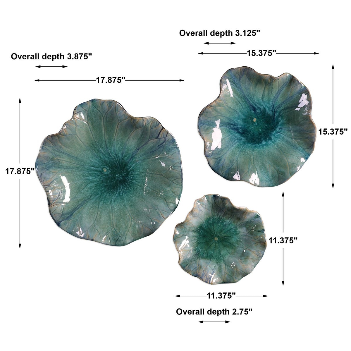 Aqua Abella Ceramic Wall Decor