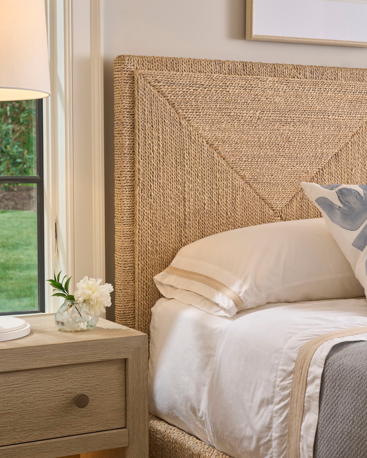 Abaca Woven King Bed