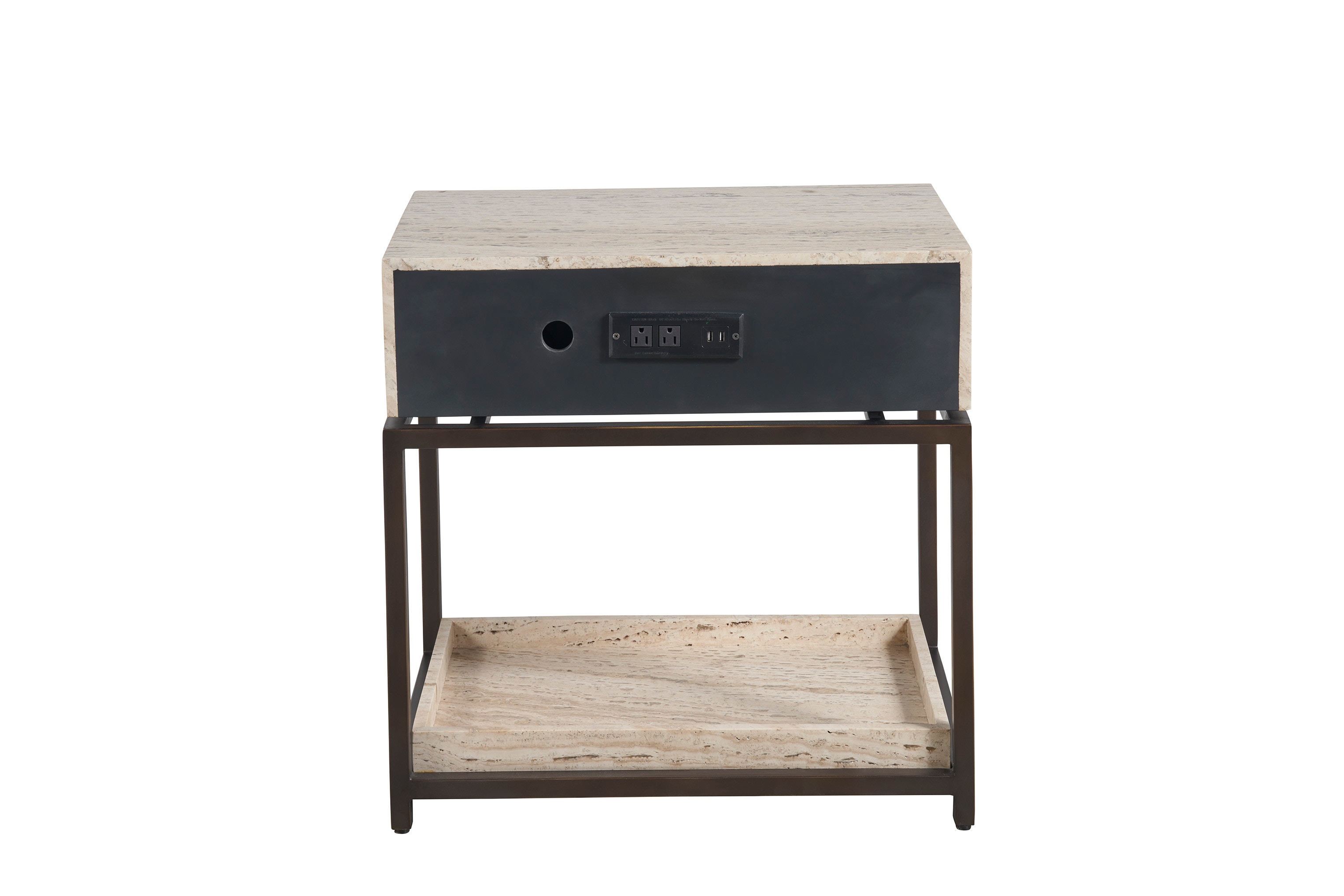 DOVE 1 DRAWER NIGHTSTAND