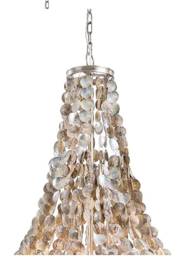 CAPRI ABALONE SHELL CHANDELIER