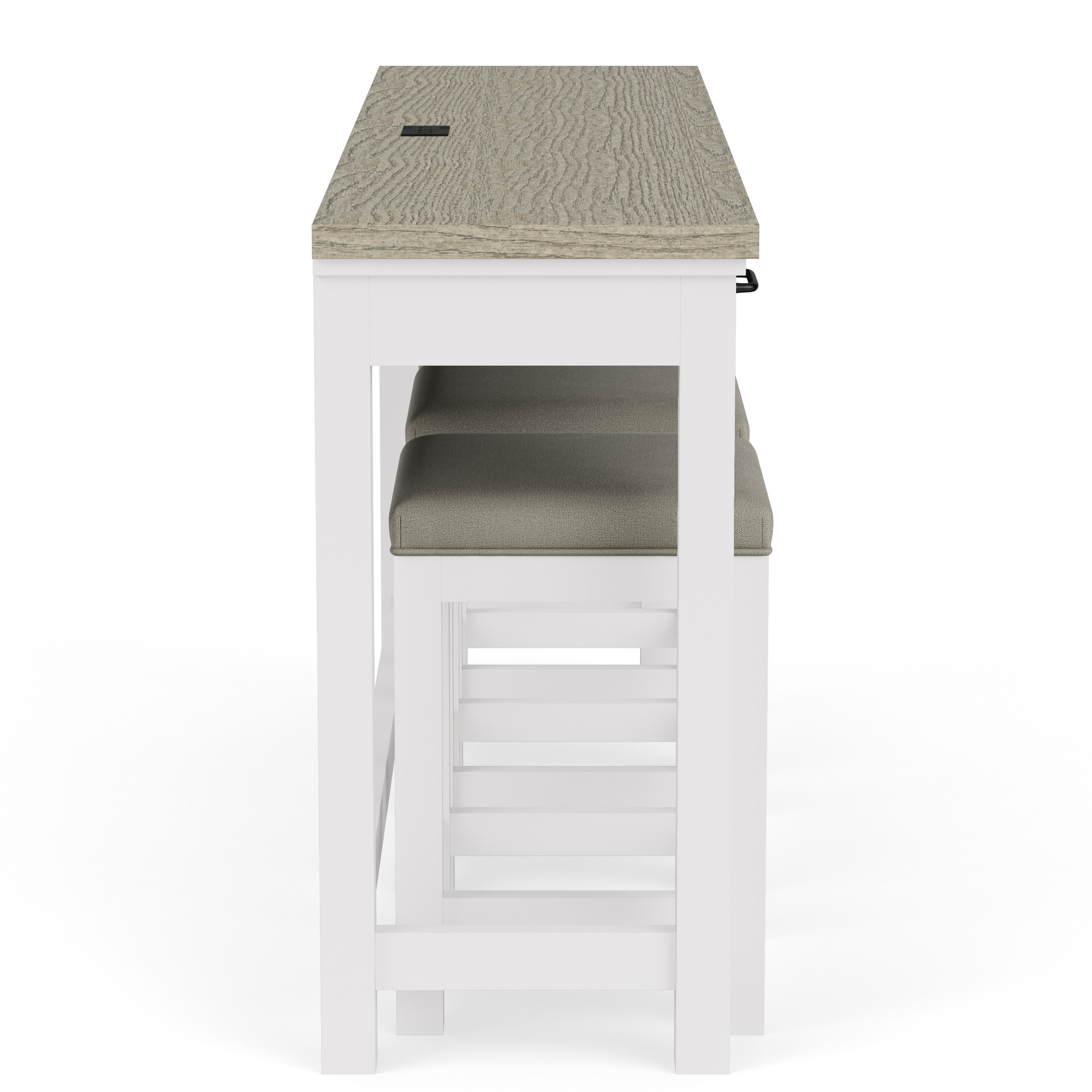 Cora Sofa Table With Stools