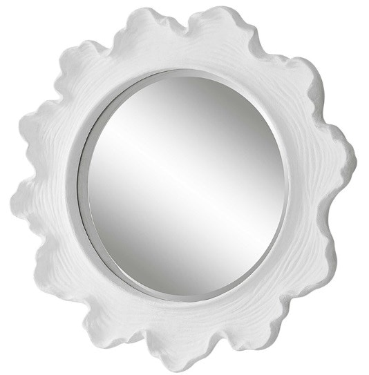 SEA CORAL ROUND MIRROR