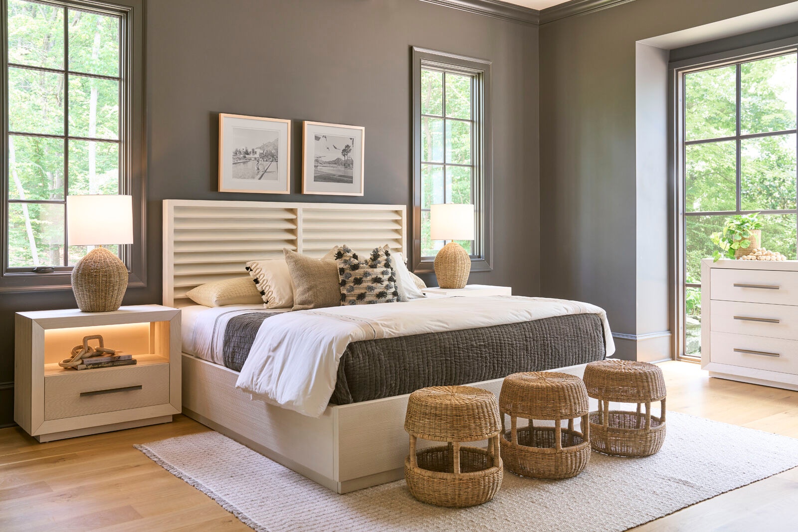 Shoreline King Panel Bed