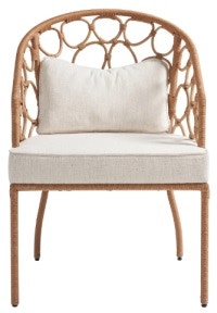 Weekender Pebble Rattan Dining Chair