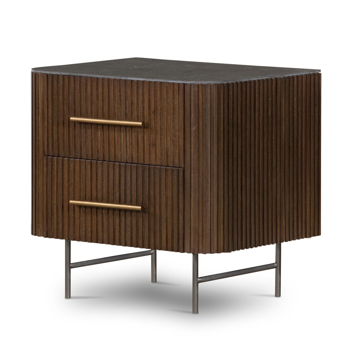 Fletcher 2 Drawer Nightstand
