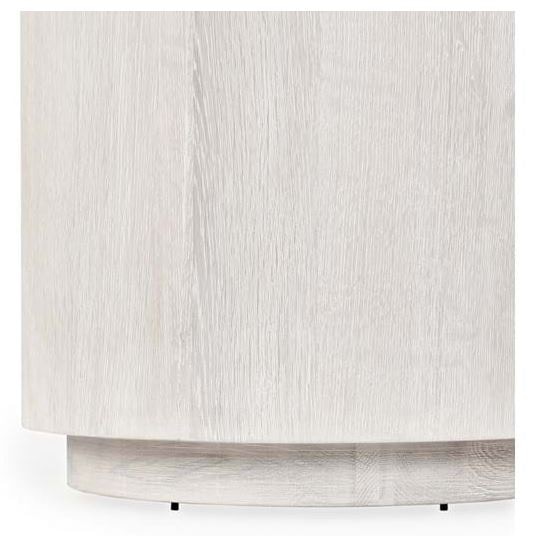 LAYNE ROUND END TABLE WHT