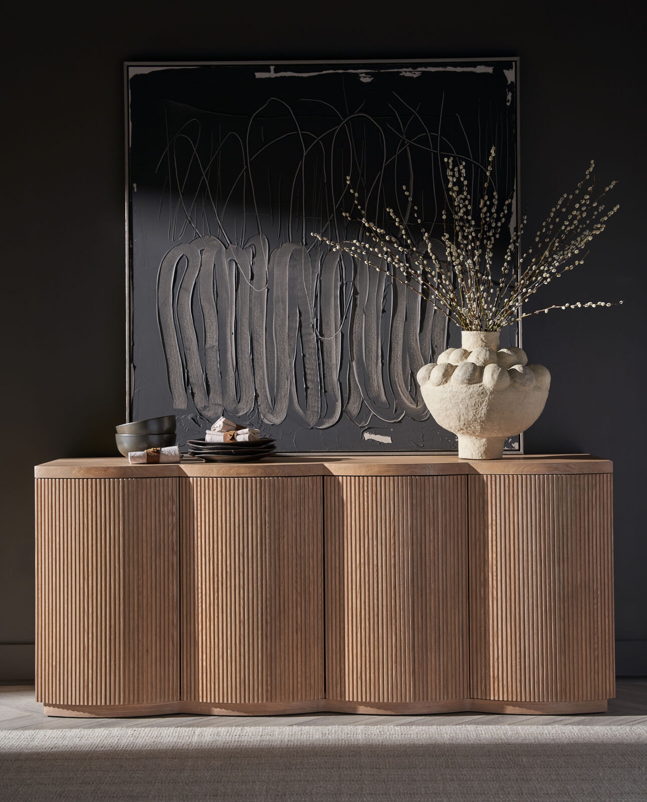 LUMI 4 DOOR CREDENZA
