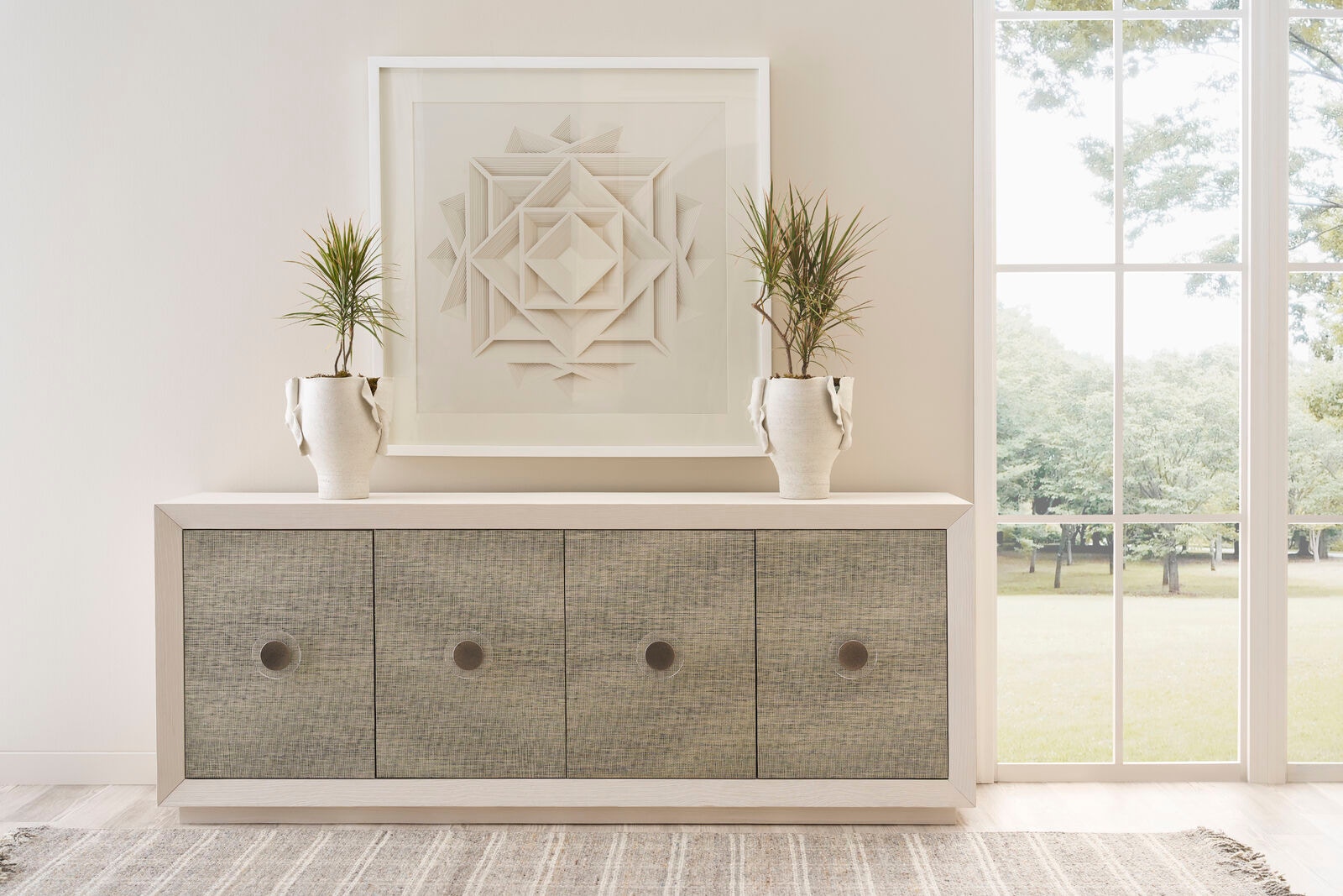 Seascape 4 Door Credenza