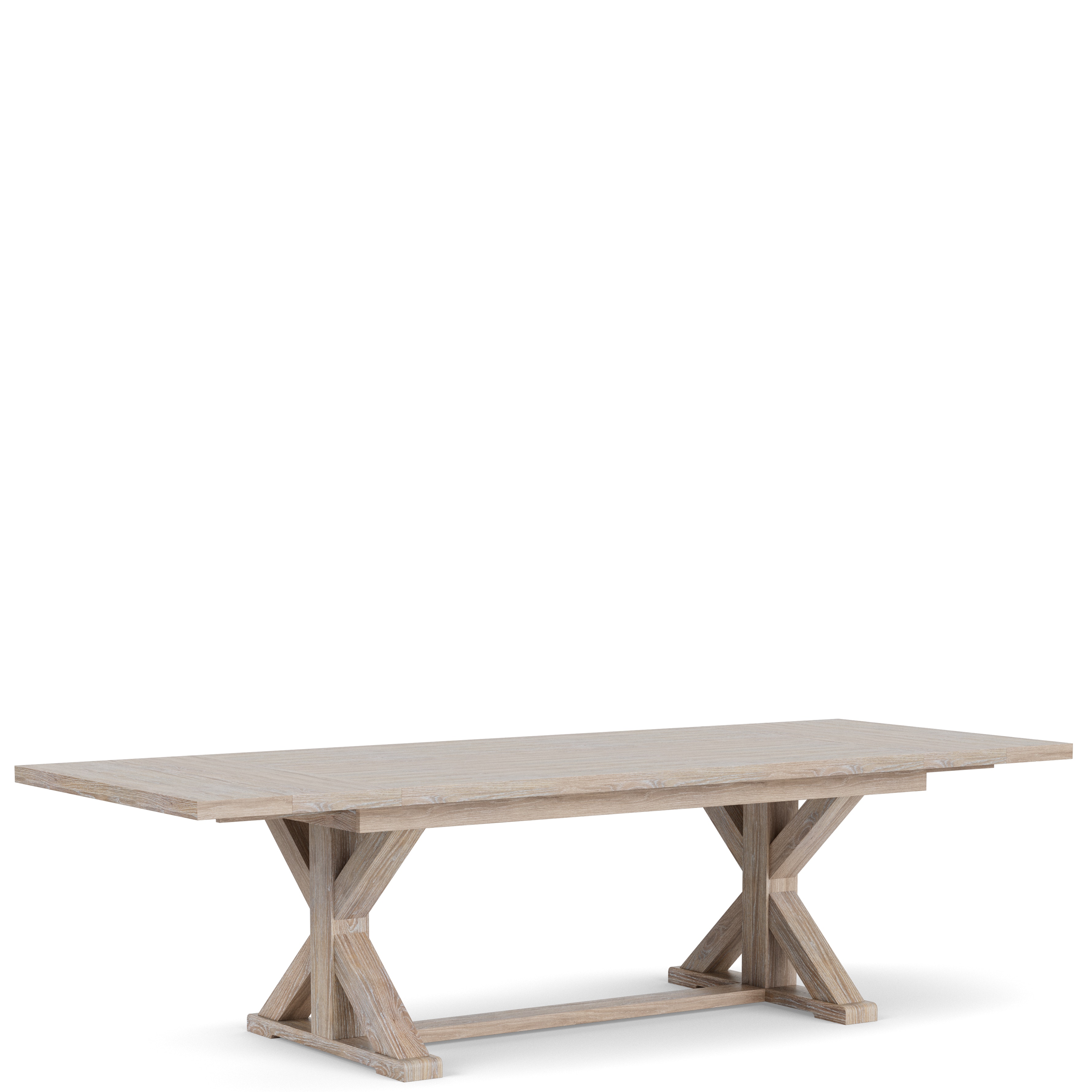 Trestle Dining Table w/ leaf
