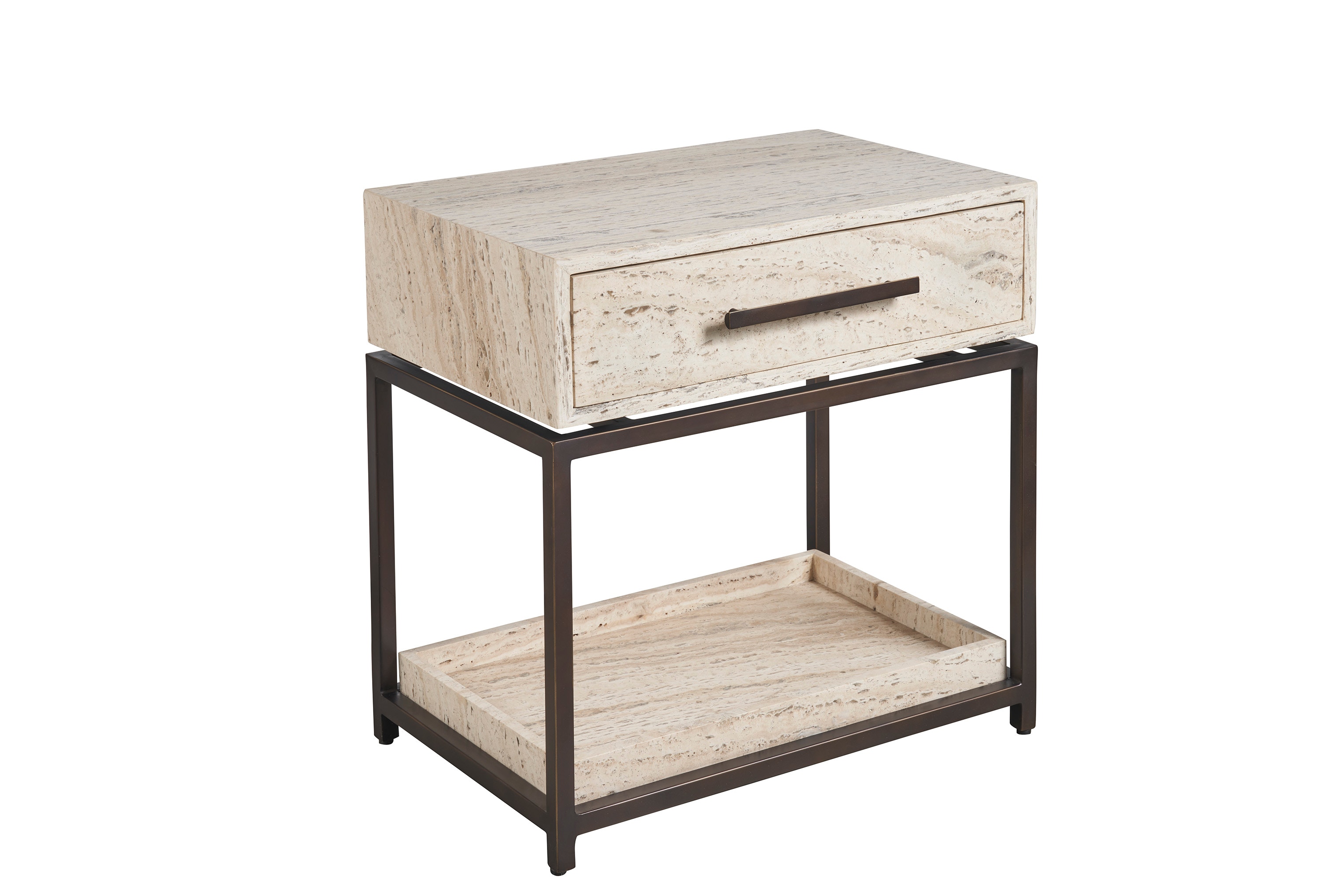 DOVE 1 DRAWER NIGHTSTAND