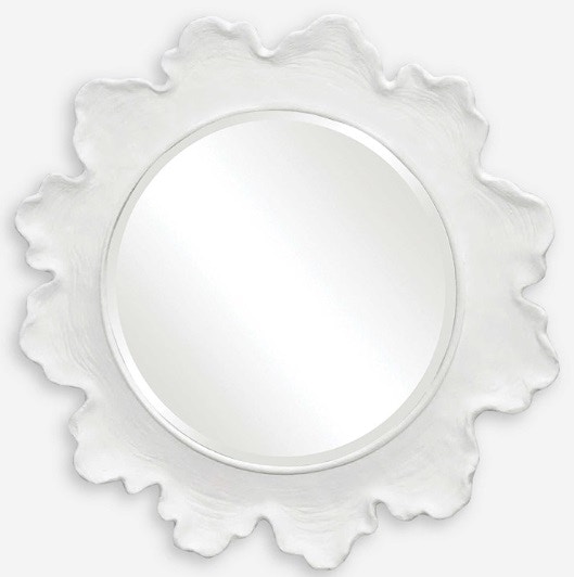 SEA CORAL ROUND MIRROR