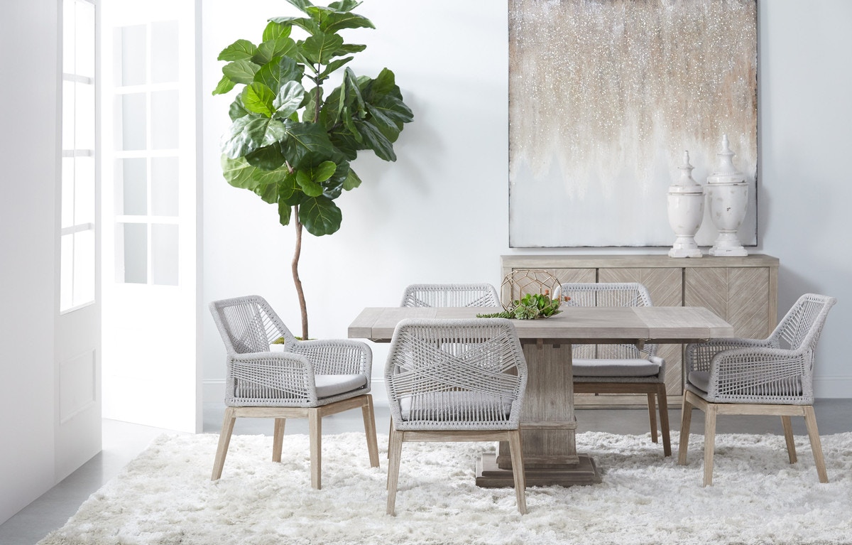 Hudson 44'' Square Extension Dining Table