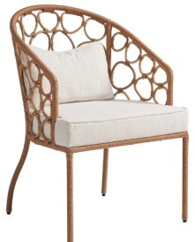 Weekender Pebble Rattan Dining Chair