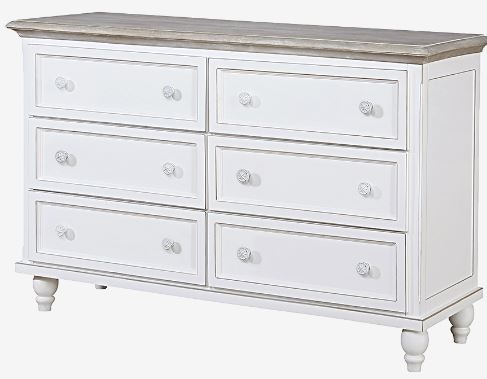 6 DRAWER DRESSER