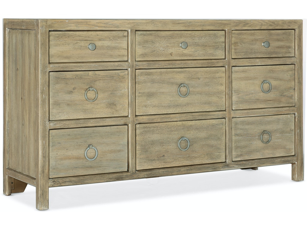 Nine-Drawer Dresser