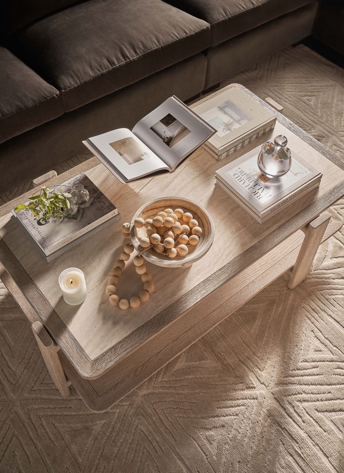 Desert & Stone Cocktail Table