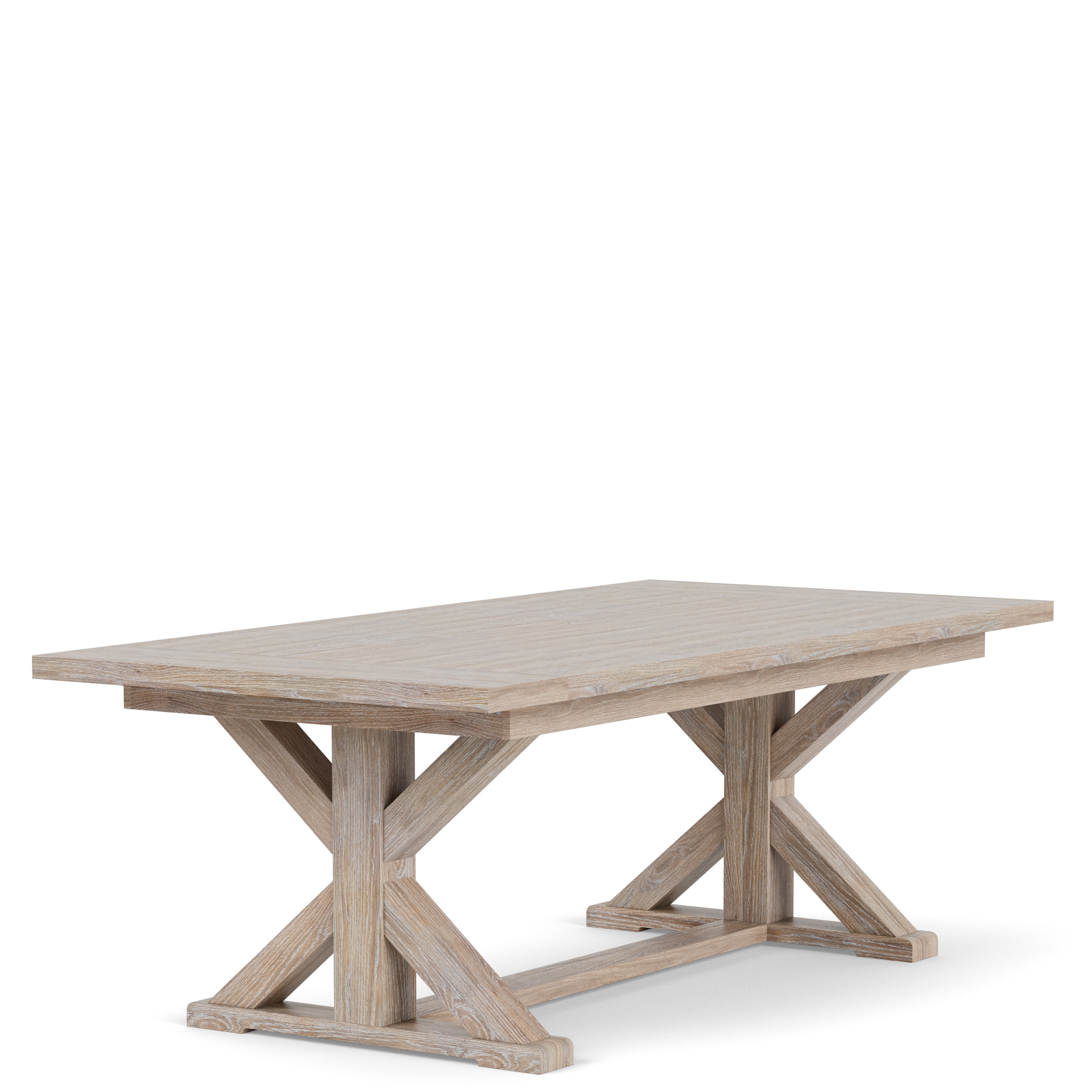Trestle Dining Table w/ leaf