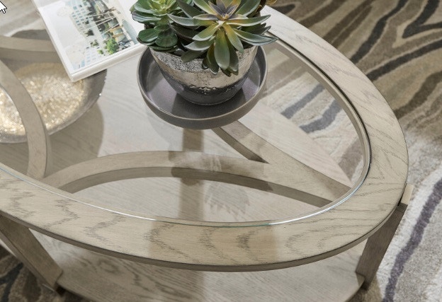 OVAL COFFEE TABLE
