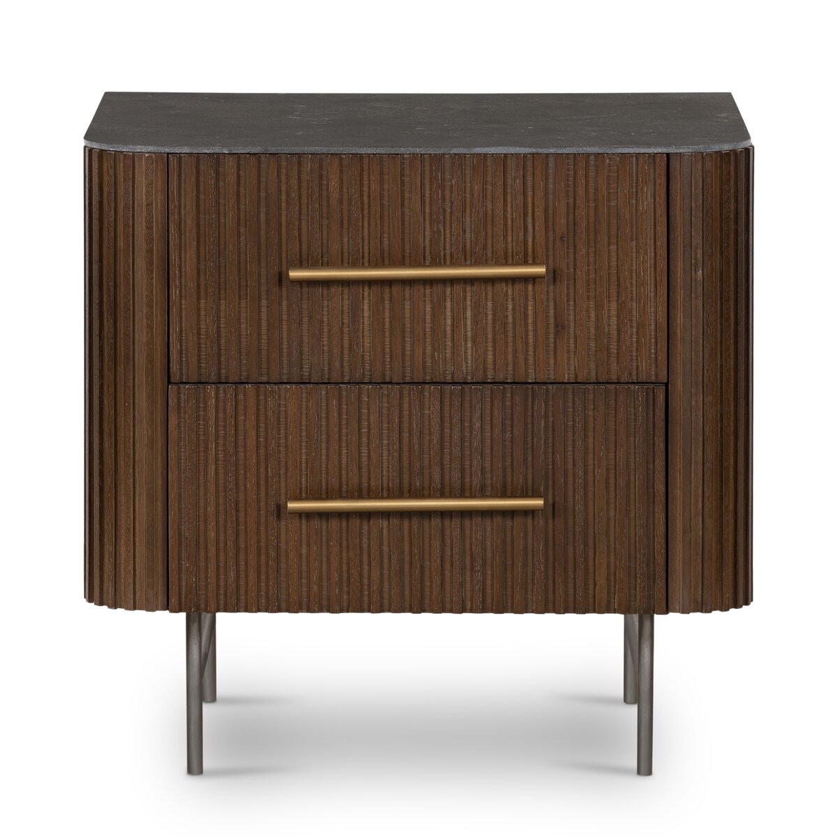 Fletcher 2 Drawer Nightstand