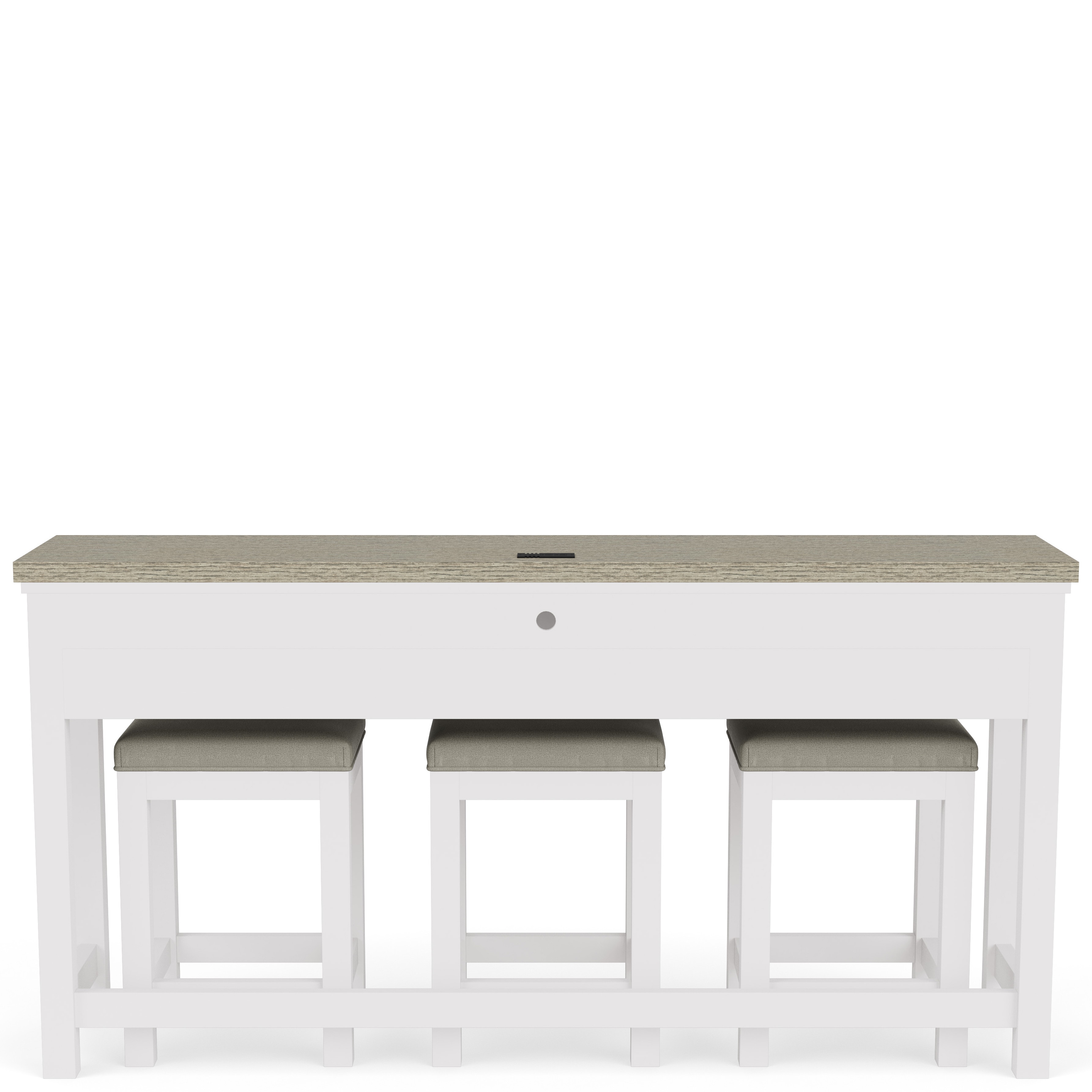 Cora Sofa Table With Stools