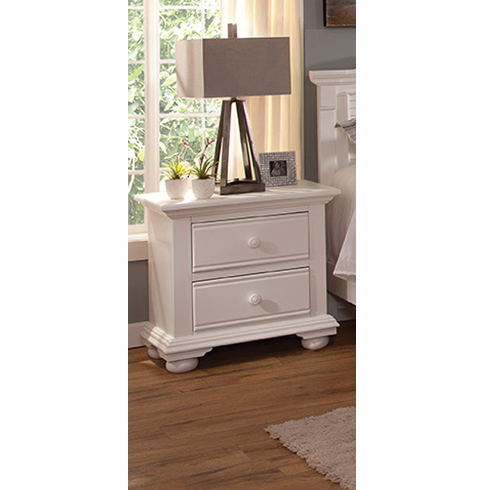 2 DRAWER NIGHTSTAND