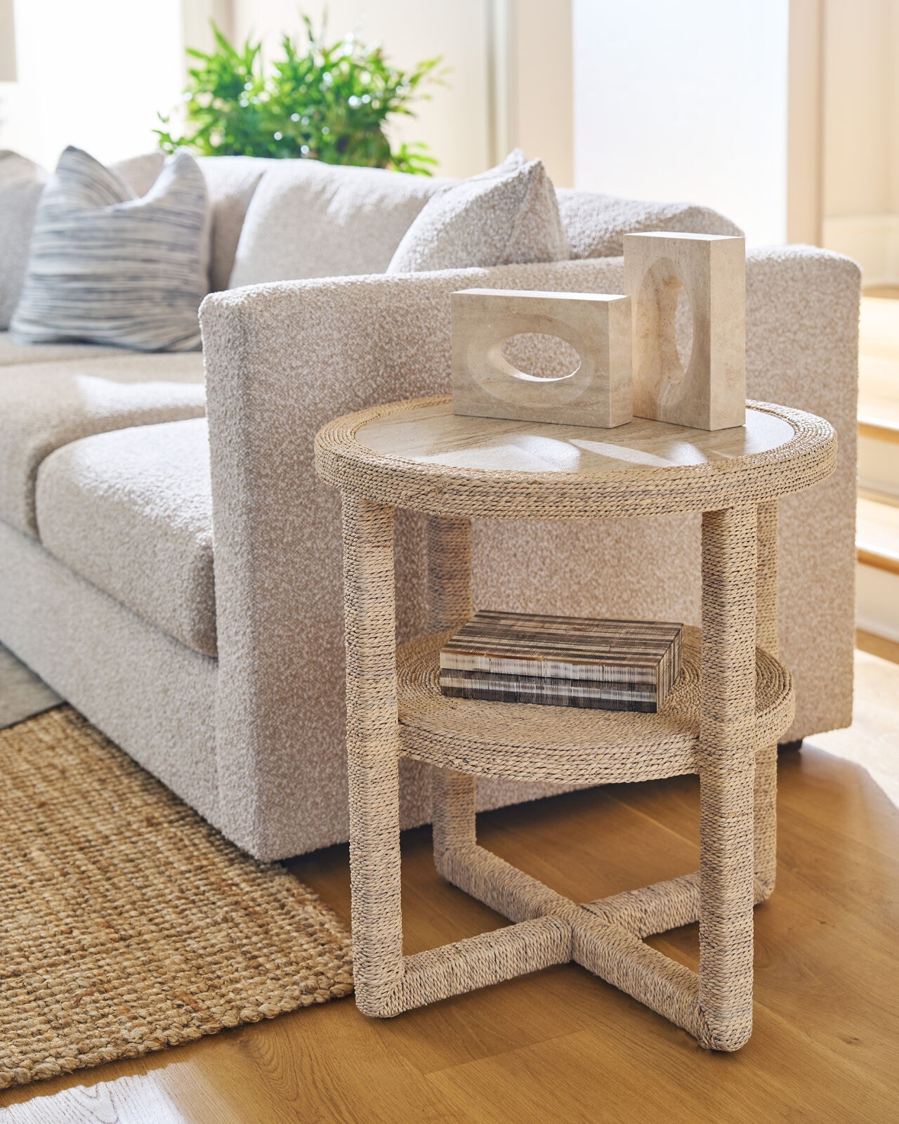Abaca Side Table
