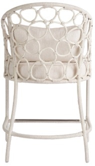 Weekender Pebble Rattan Counter Stool